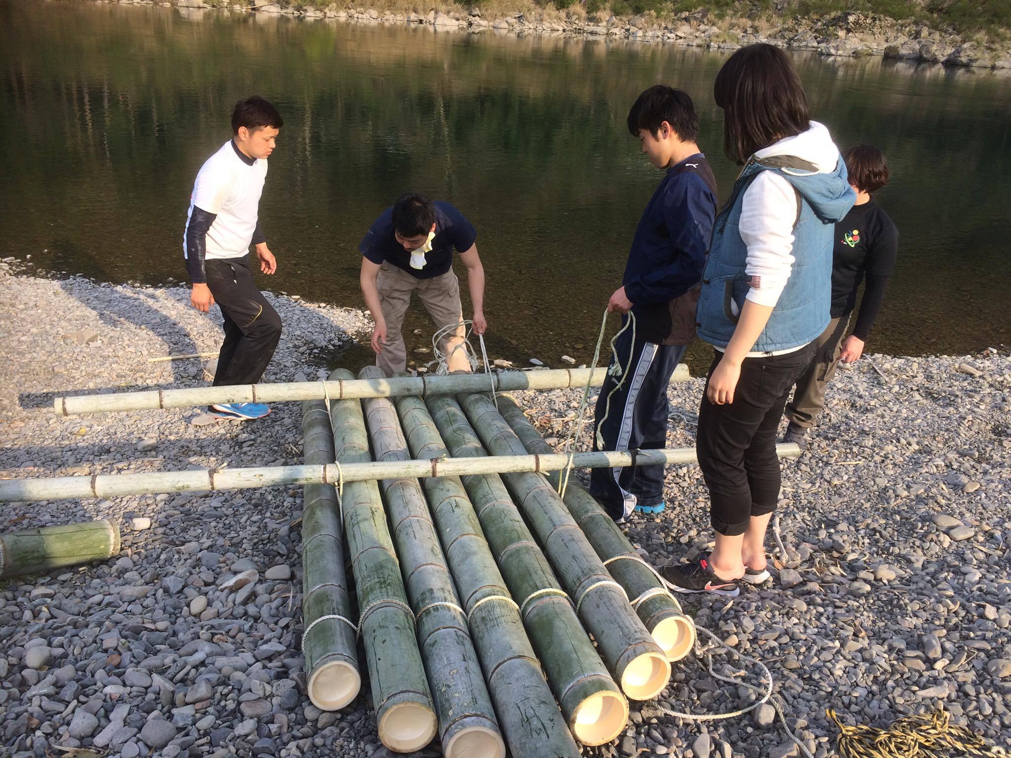 チーン。失敗イカダ。 – 四万十町地域おこし協力隊