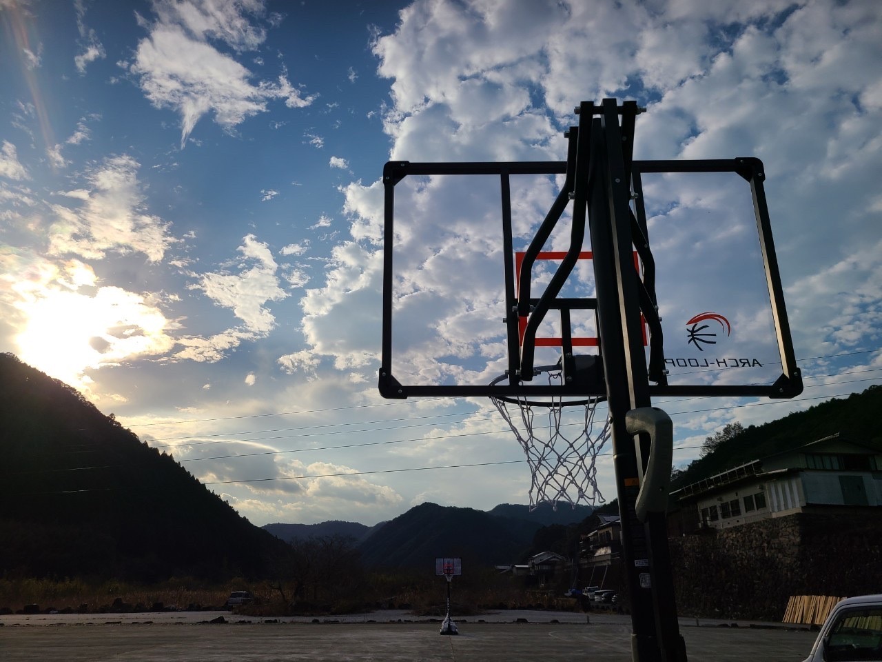 バスケットゴール誕生 – 四万十町地域おこし協力隊