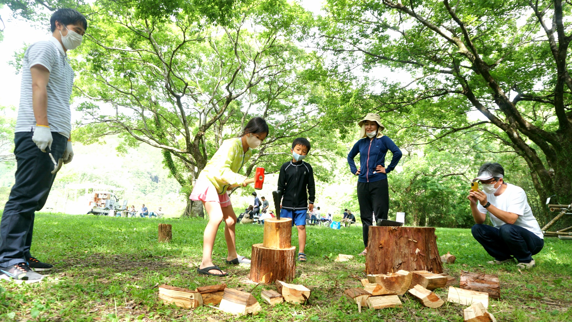 薪割り＆焚き火イベント🔥 – 四万十町地域おこし協力隊