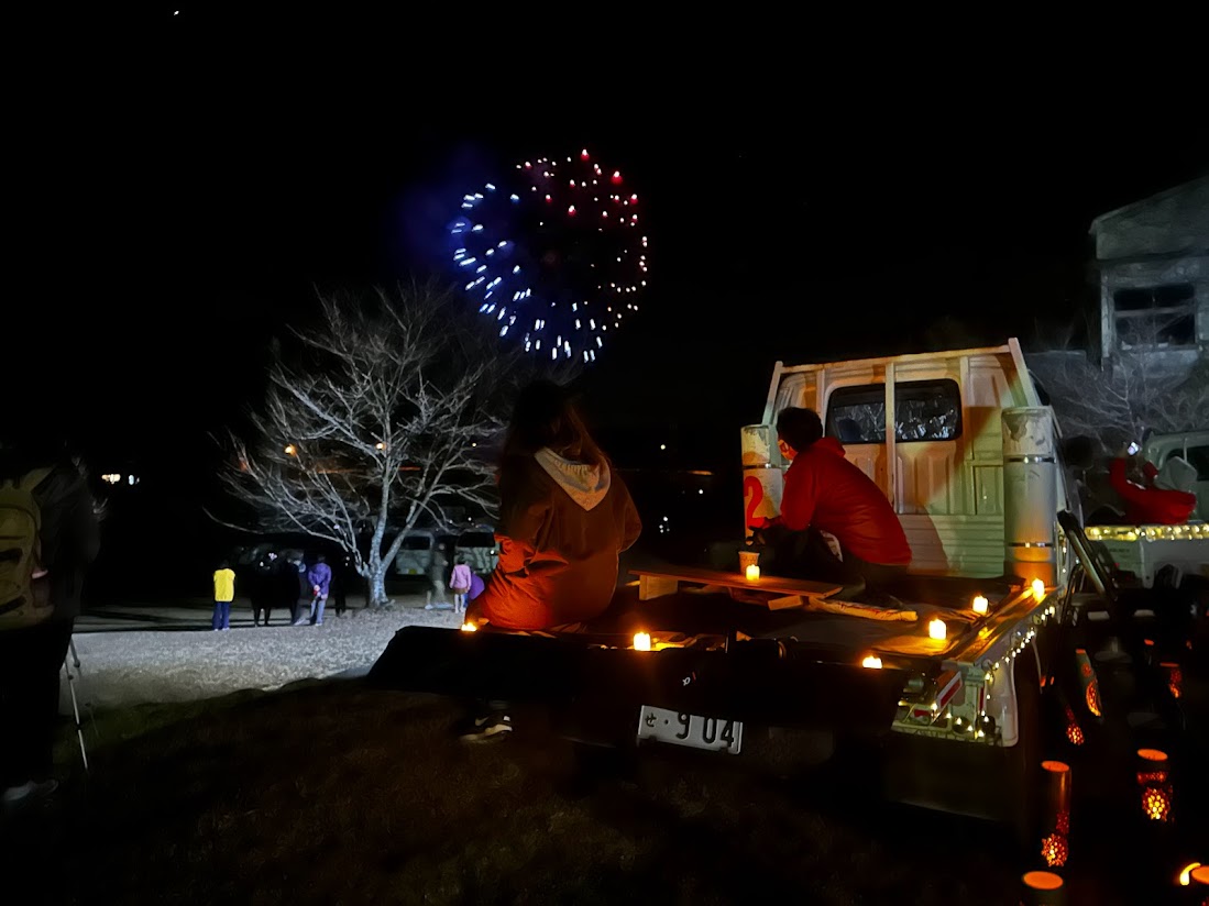 みんなで花火を見上げようを経て。。（冬花火） – 四万十町地域おこし
